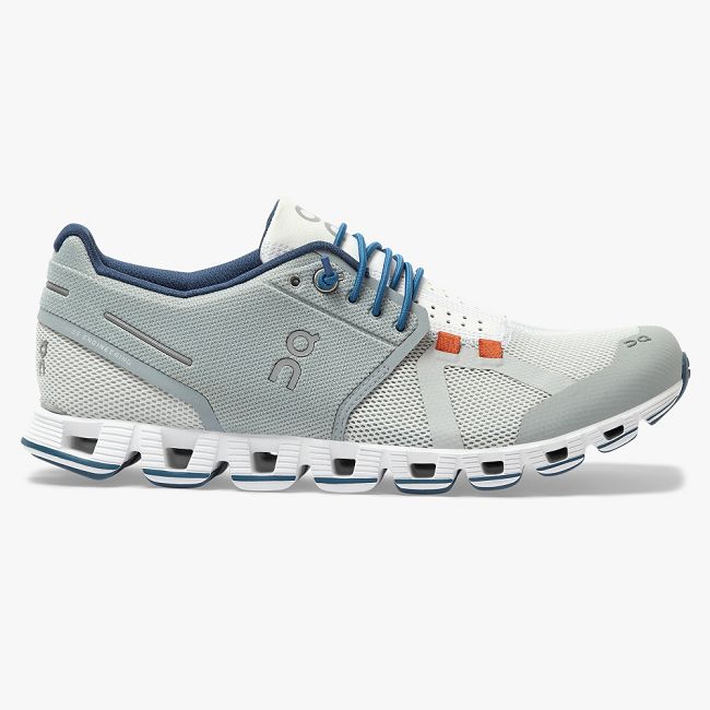 ON Cloud 70 | 30 Womens - Women's Road Running Shoes NZ-61352 Mist/Sapphire